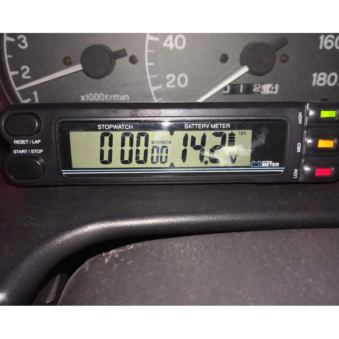 Car Battery Voltage Measurement Car Battery Test Table Stroke
