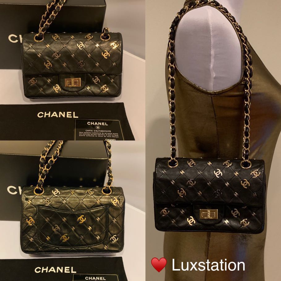 Chanel Mini - Limited Edition Charms Flap Reissue, Luxury, Bags & Wallets  on Carousell