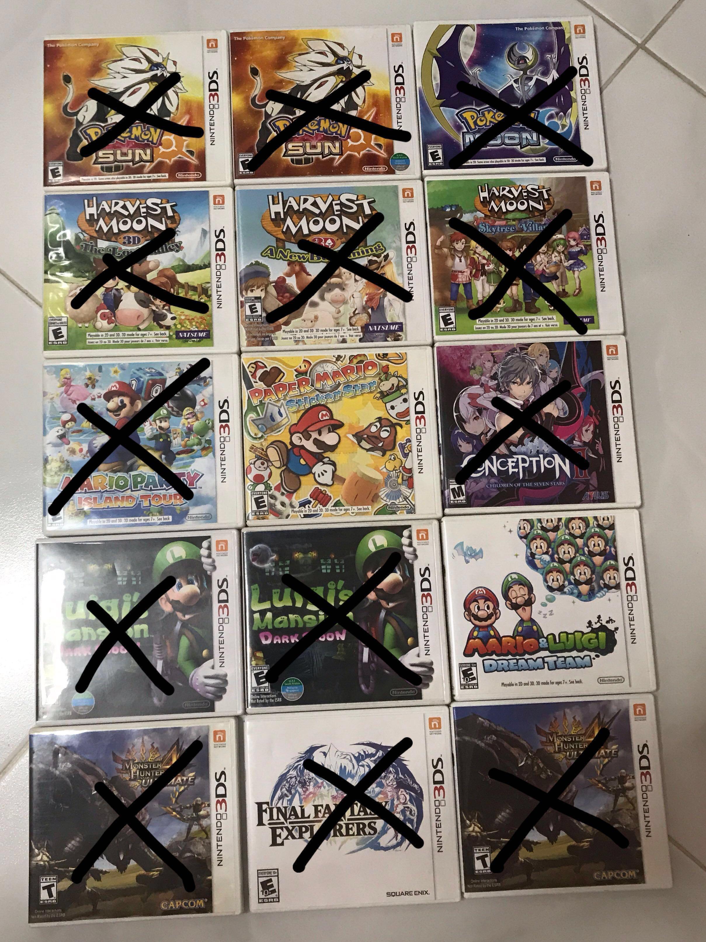 Buy cheap 3ds games outlet