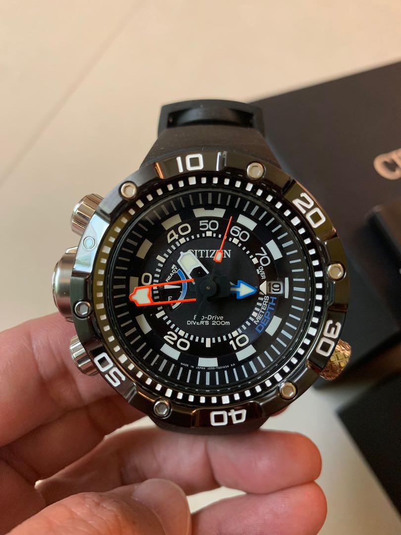 Citizen Promaster Aqualand Eco Drive Divers Bn2024 05e Men S Fashion Watches On Carousell
