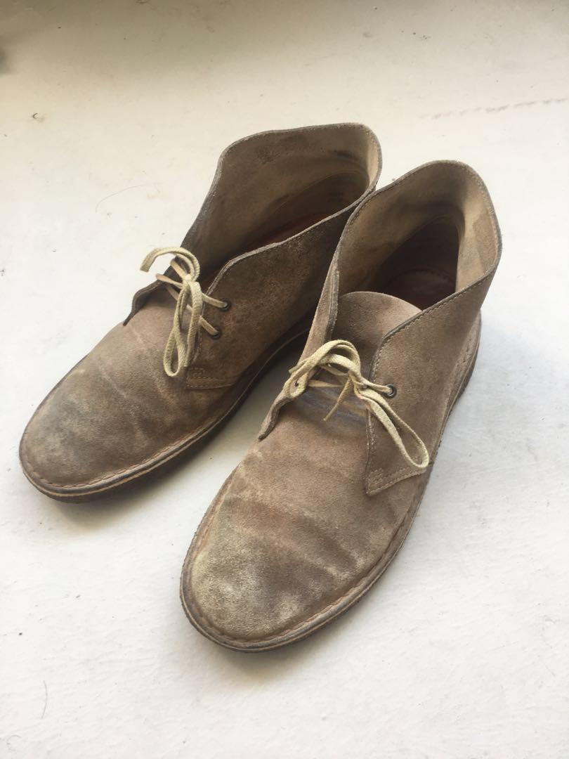 clarks desert boots size 5