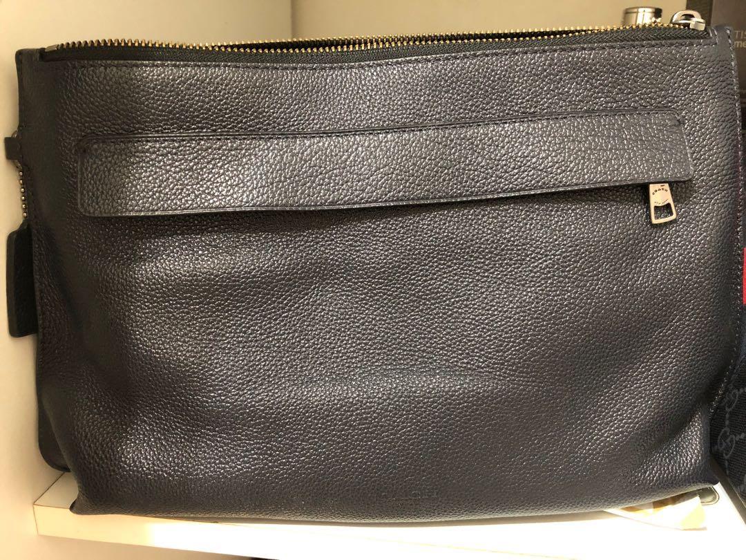 Coach men clutch bag, Men's Fashion, Bags, Belt bags, Clutches and
