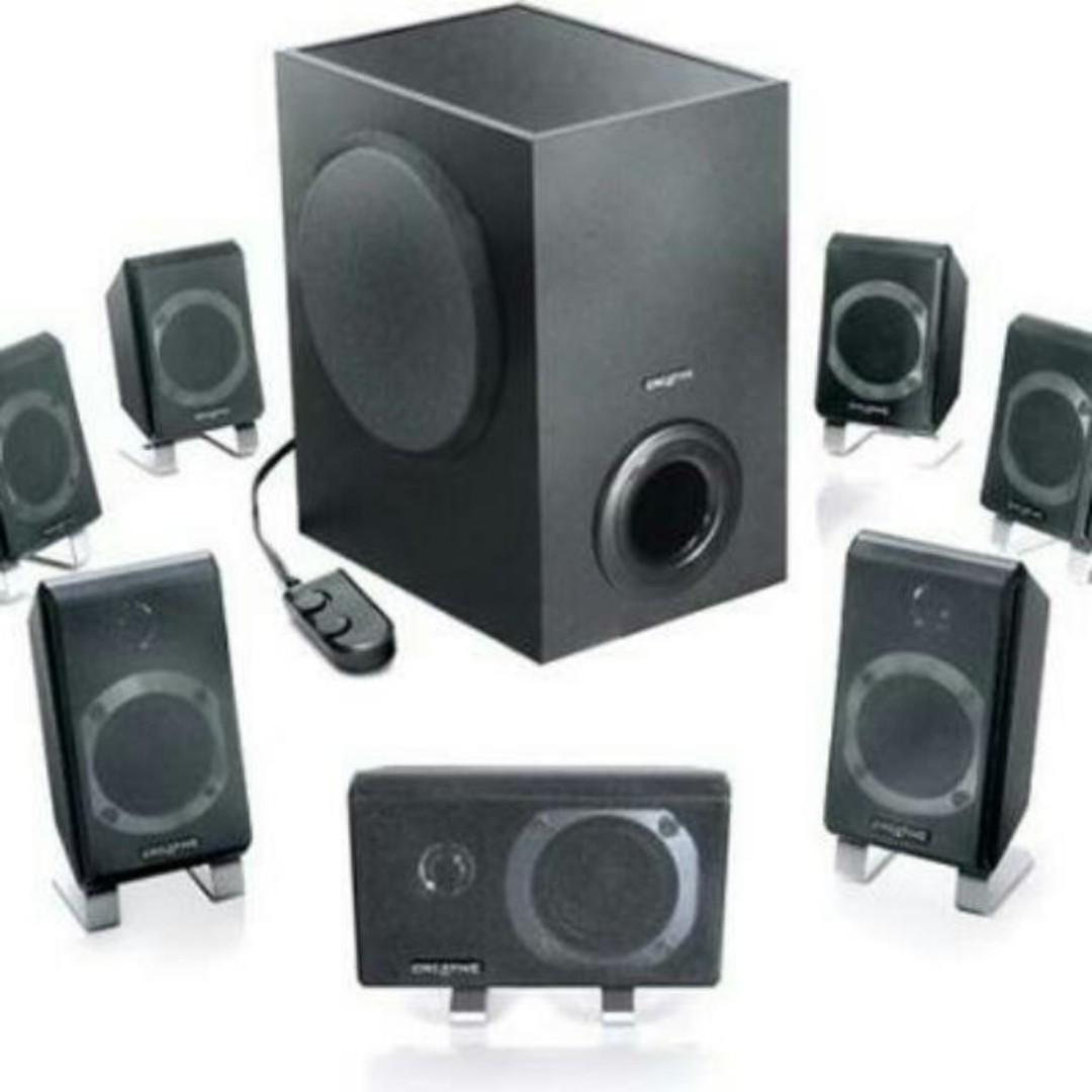 Creative 51mf7020aa010 • speaker 7.1 creative inspire t7900