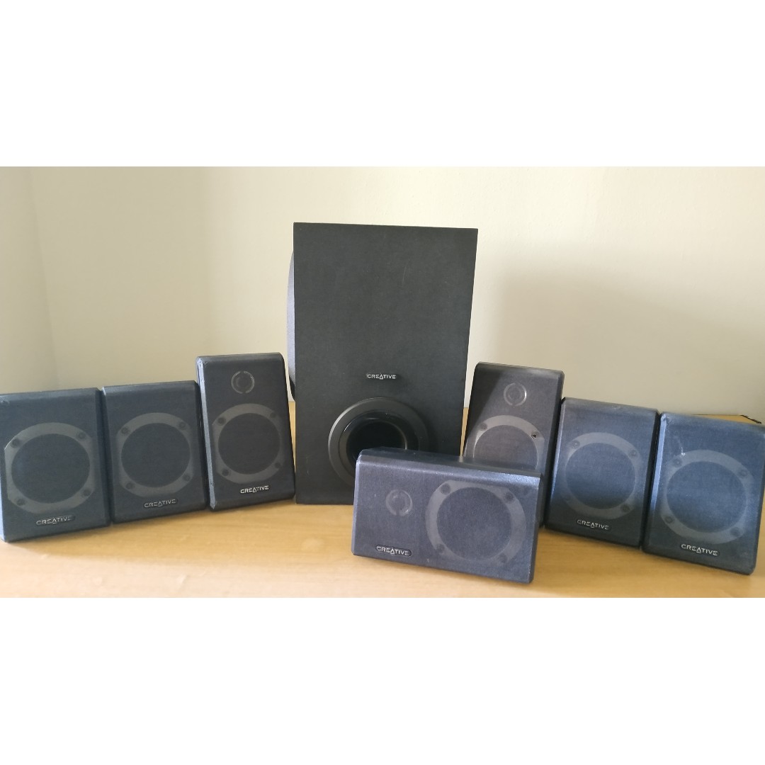 Inspire t7900 7.1 speakers sales