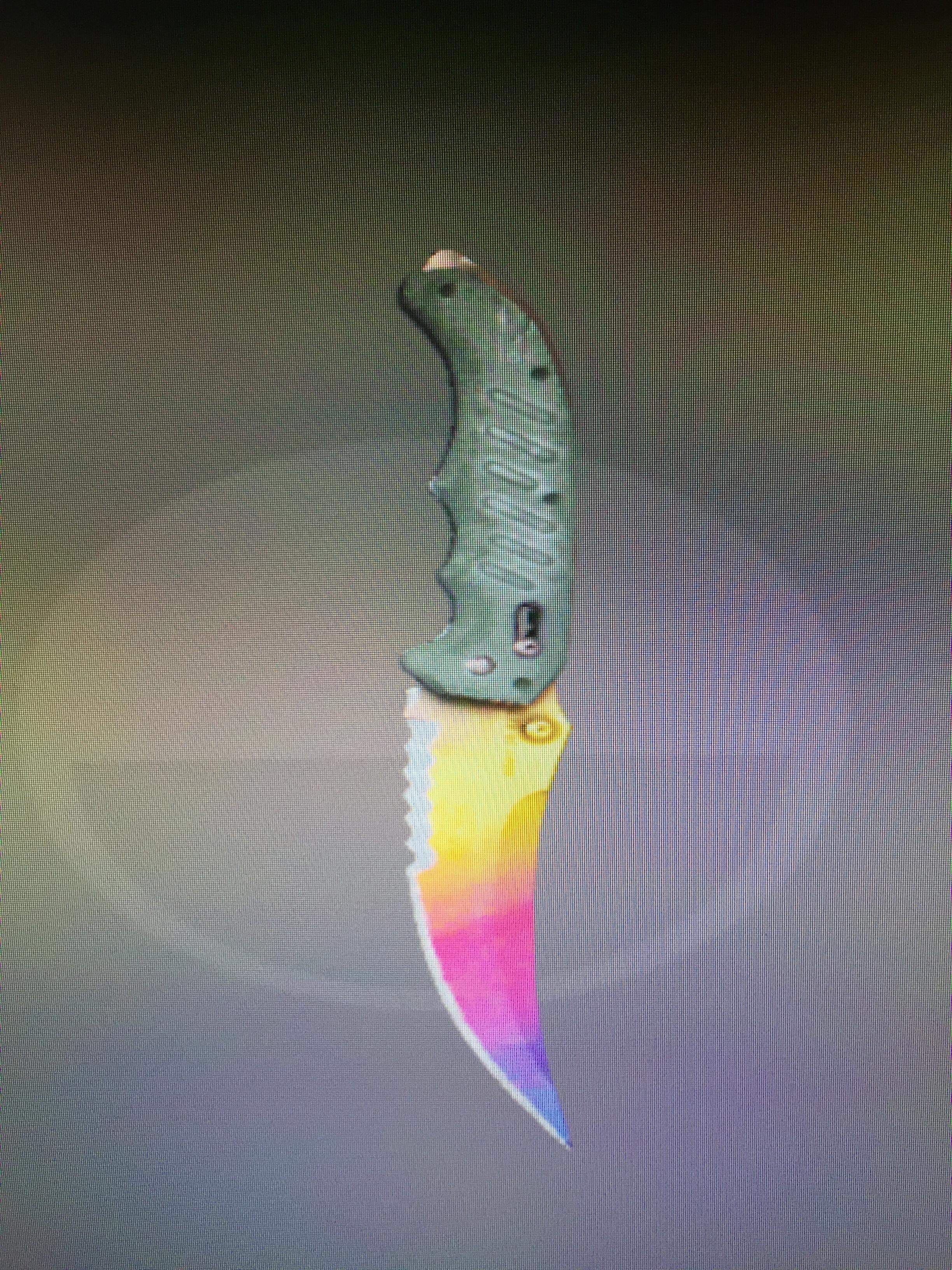 CS:GO Flip Knife Fade 95%, Video Gaming, Gaming Accessories, Game Gift ...