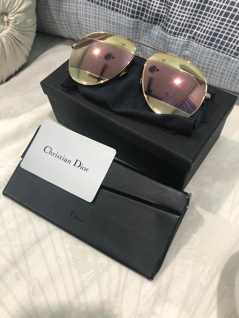 Christian dior clearance split sunglasses