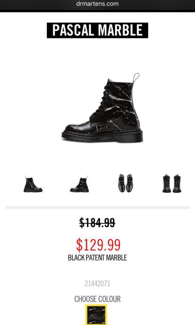 dr martens pascal marble