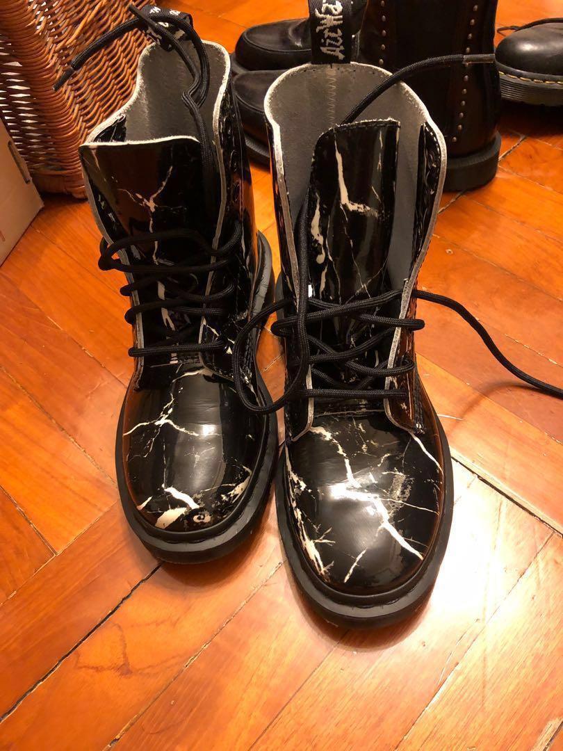 dr martens pascal marble