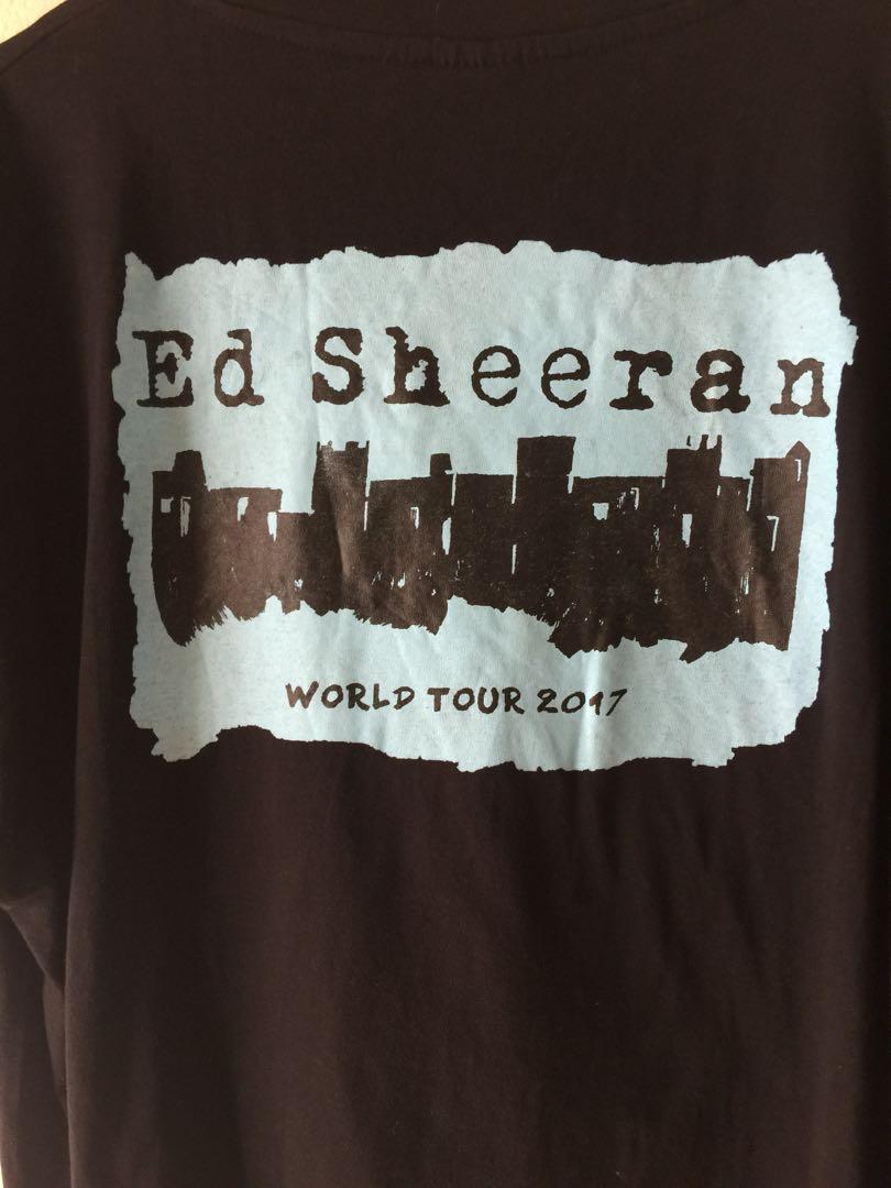 Ed SHeeran world tour, Men's Fashion, Tops & Sets, Tshirts & Polo