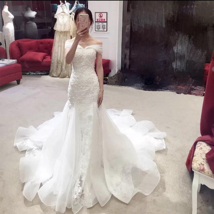 Elegant Mermaid Wedding Gown Women s Fashion Dresses Sets Evening elegant-mermaid-wedding-gown-women-s-fashion-dresses-sets-evening