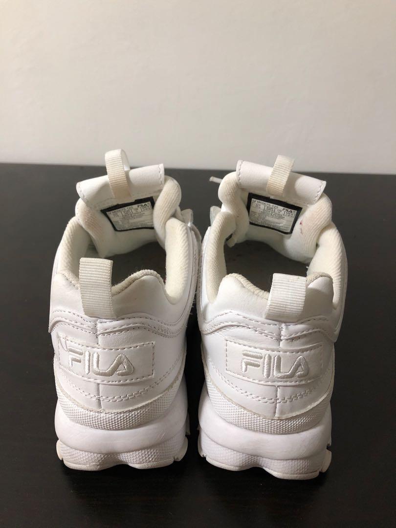 Fila white velcro strap deals
