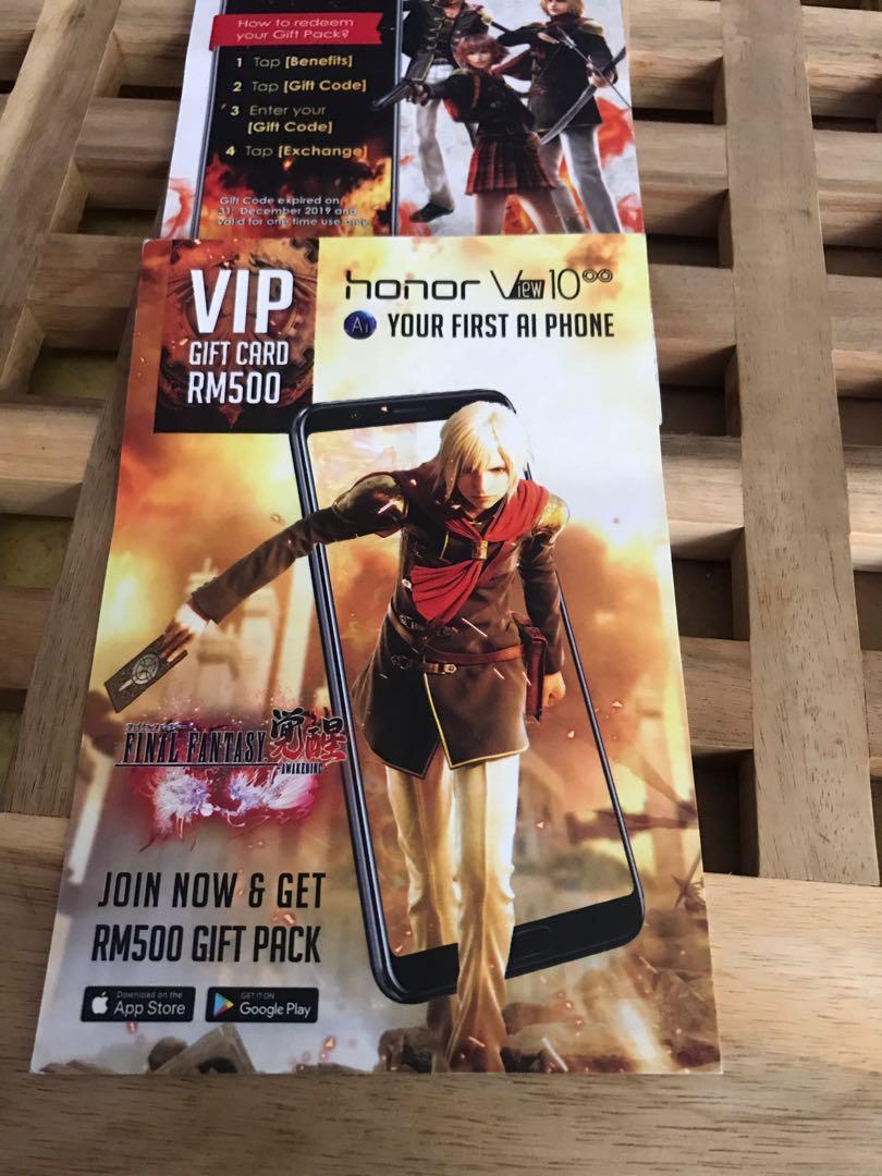 Final Fantasy Awakening Video Gaming Others On Carousell