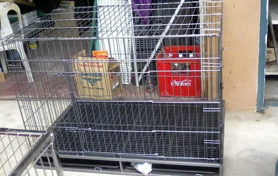 Collapsible dog sales cage cartimar