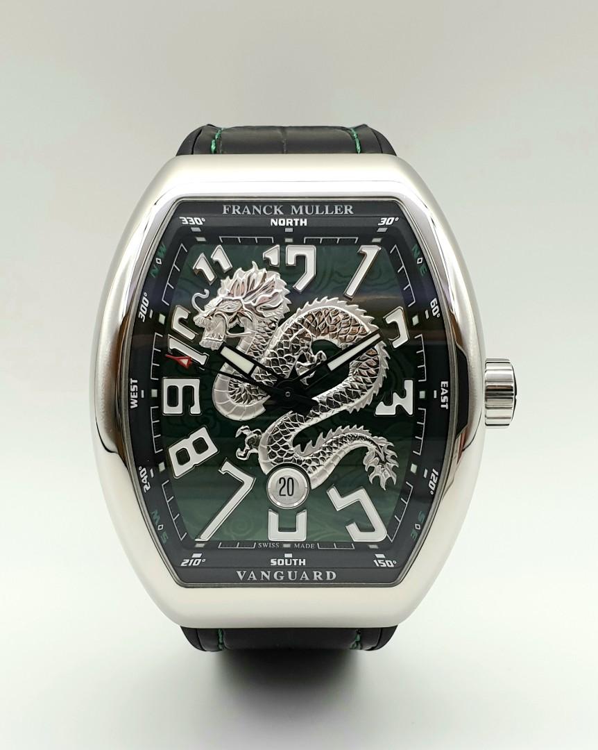 Franck Muller Vanguard Dragon King Limited Edition in Stainless Steel BNIB
