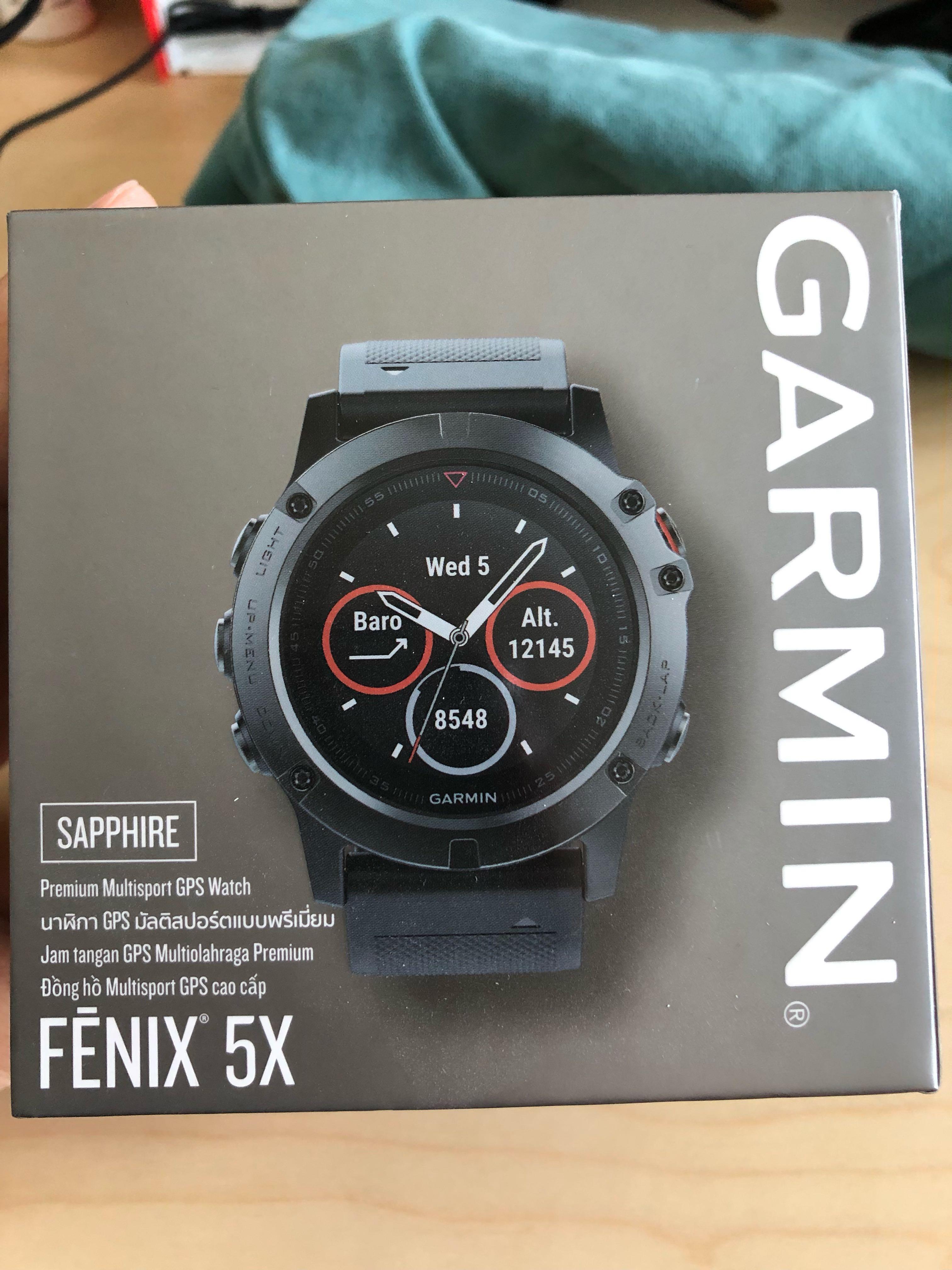 used garmin fenix 5x