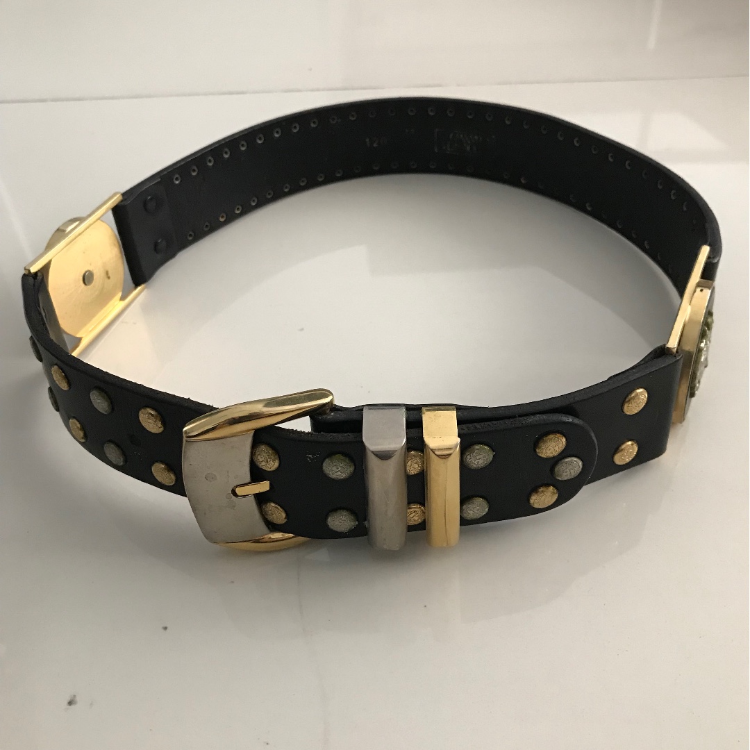 Authentic Versace Belt, Luxury, Apparel on Carousell