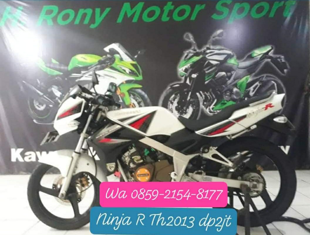 Kawasaki Ninja R Super Kips Th2013 Pajak Hidup Baru Ganti Plat Bisa