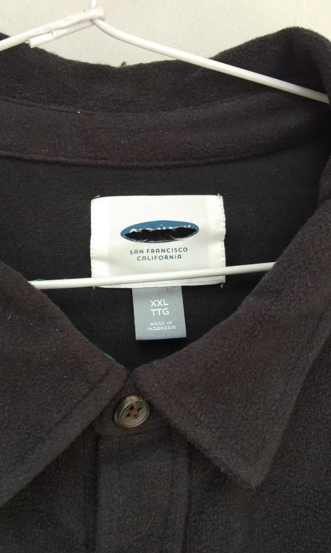 Old Navy Fleece Utility Shirt big size 