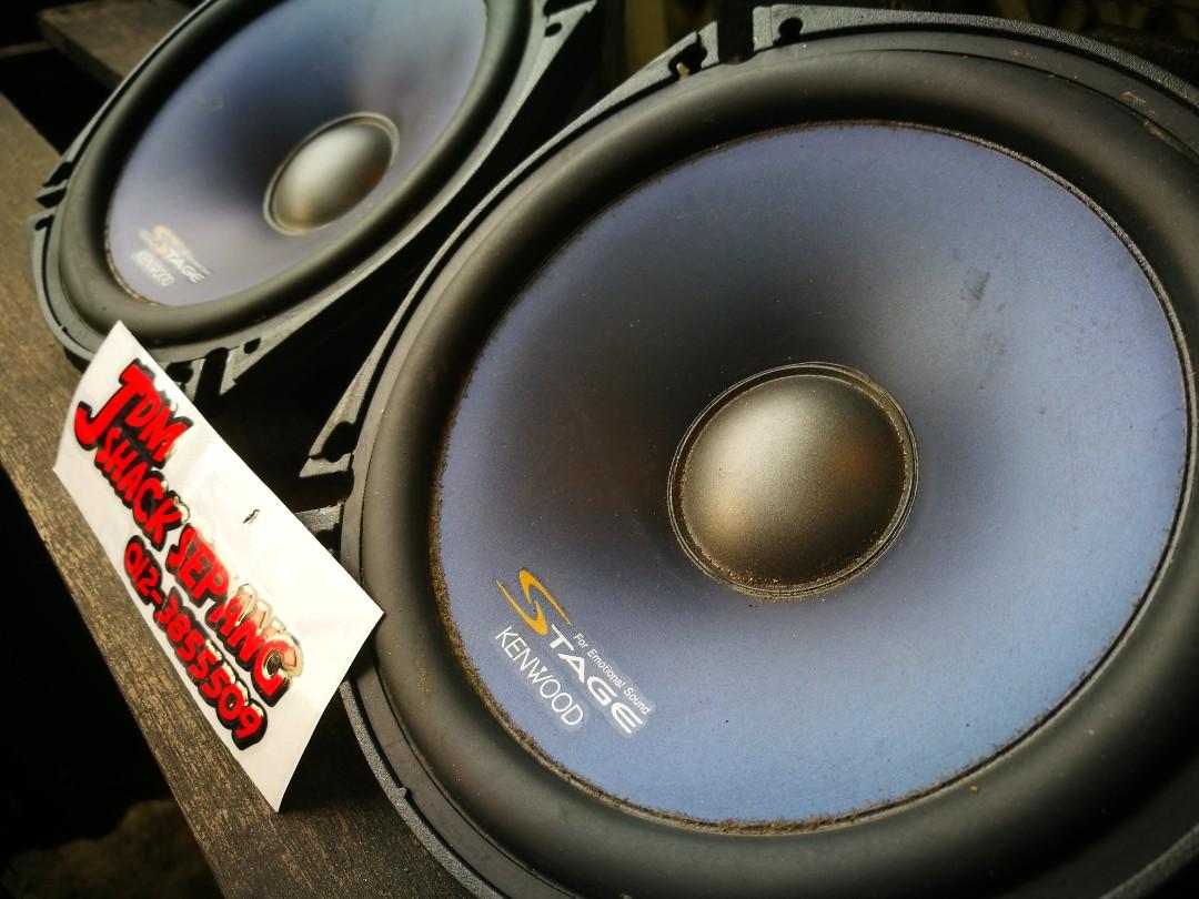 Kenwood Stage KFCLS17i 6" Speaker 180watt Midbass Speaker, Auto Accessories on Carousell