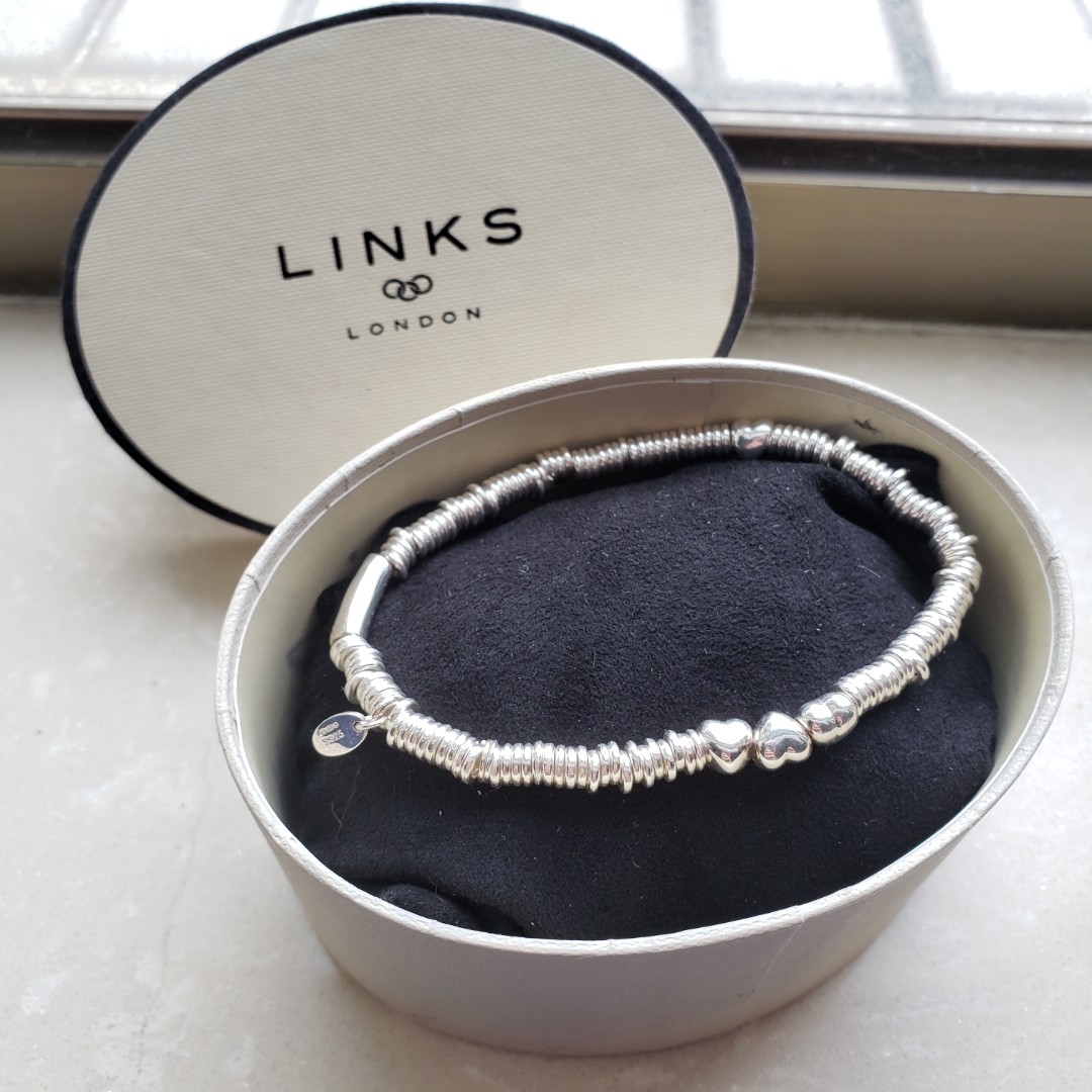 Links Of London Bracelet Sweetie Sterling Silver Heart XS