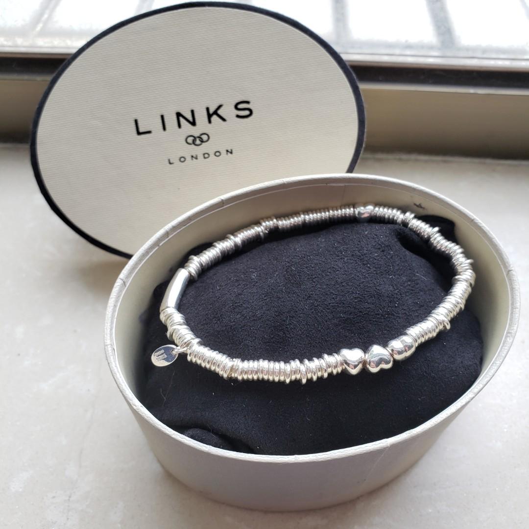 Links Of London Bracelet Sweetie Sterling Silver Heart XS