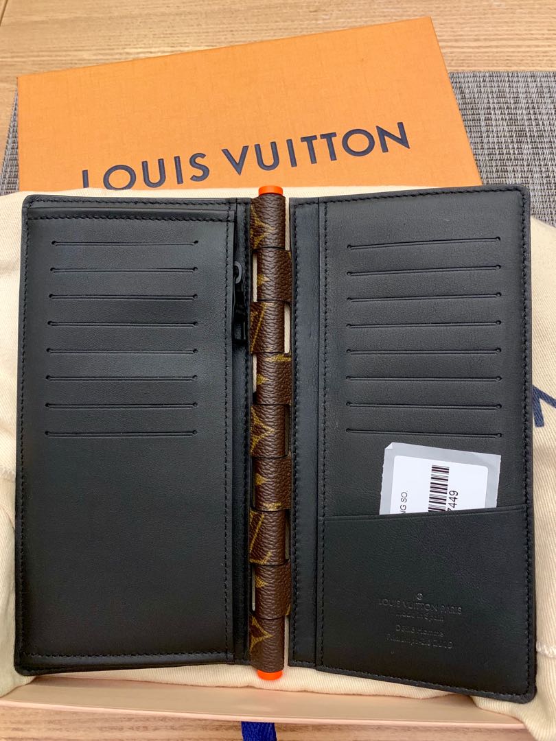 Louis Vuitton Hinge Brazza Wallet Monogram Solar Ray SS19 c/o Virgil Abloh  