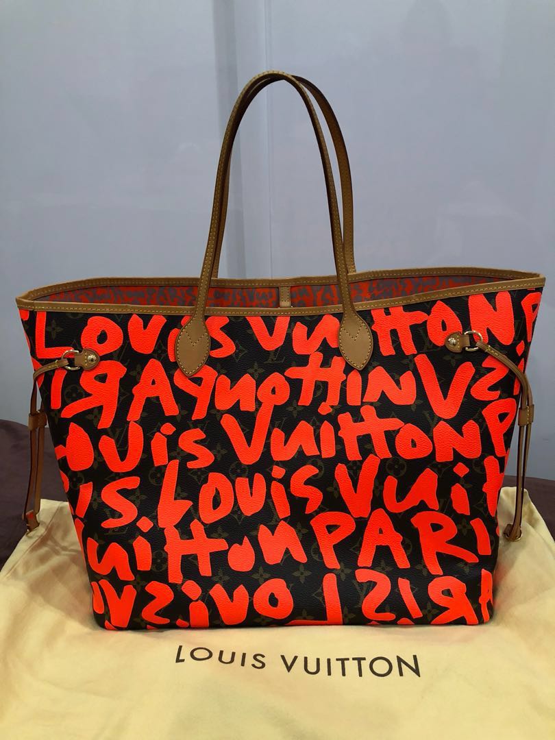 Louis Vuitton Neverfull Graffiti GM Rare Monogram Stephen Sprouse Tote  LV-0618N-0005 – MISLUX