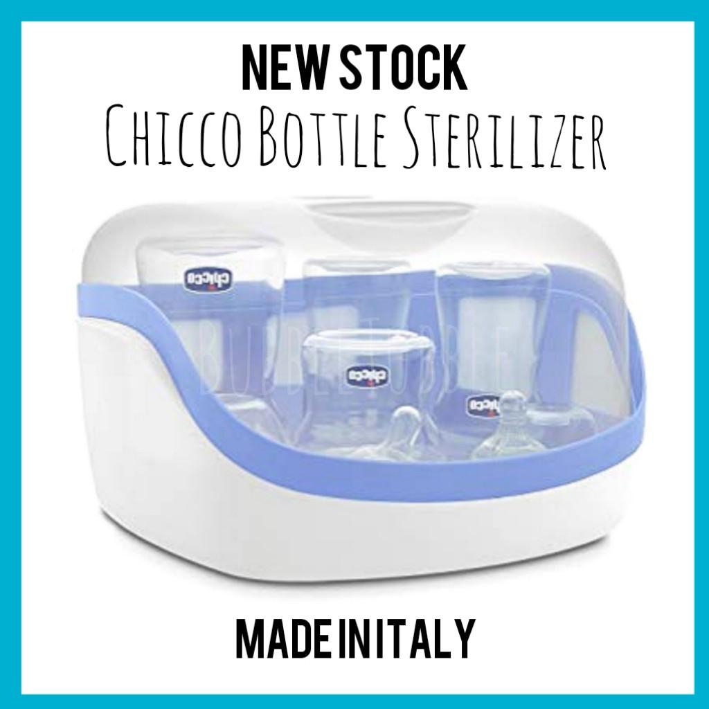 Chicco microwave hot sale sterilizer instructions