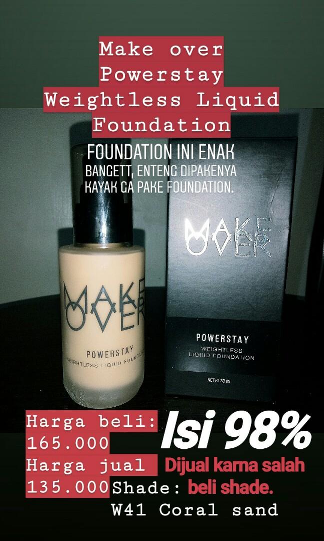 makeover weightless liquid foundation