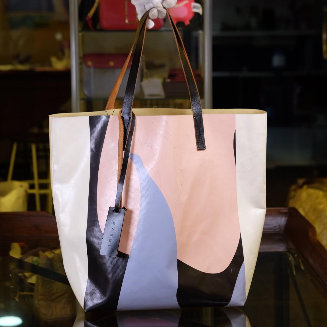 marni canvas tote