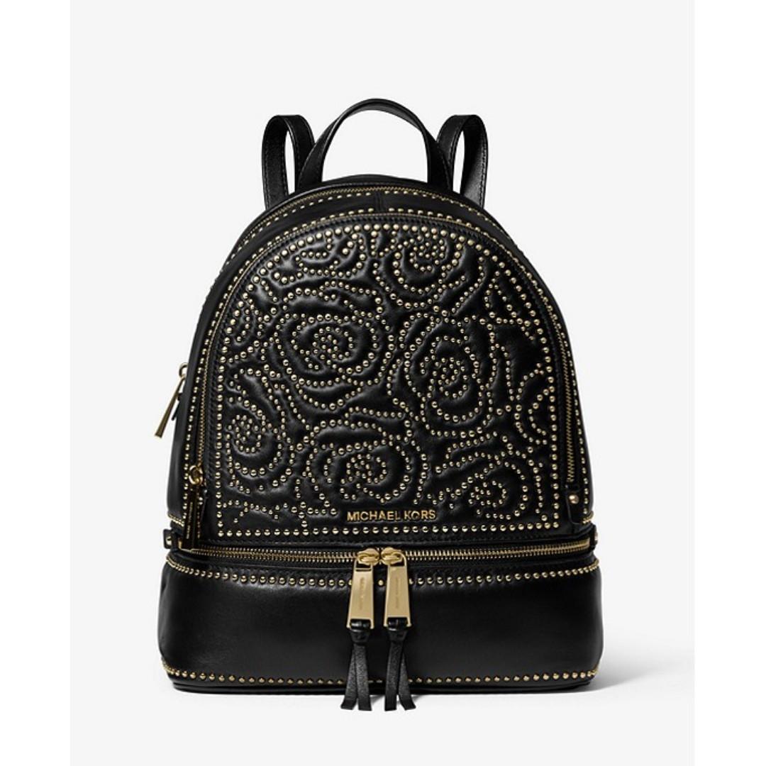 rose michael kors backpack