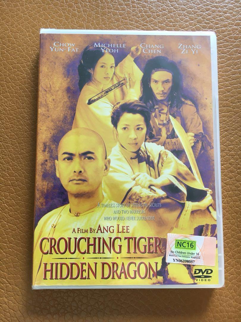 New Crouching Tiger Hidden Dragon Dvd Music Media Cds Dvds Other Media On Carousell