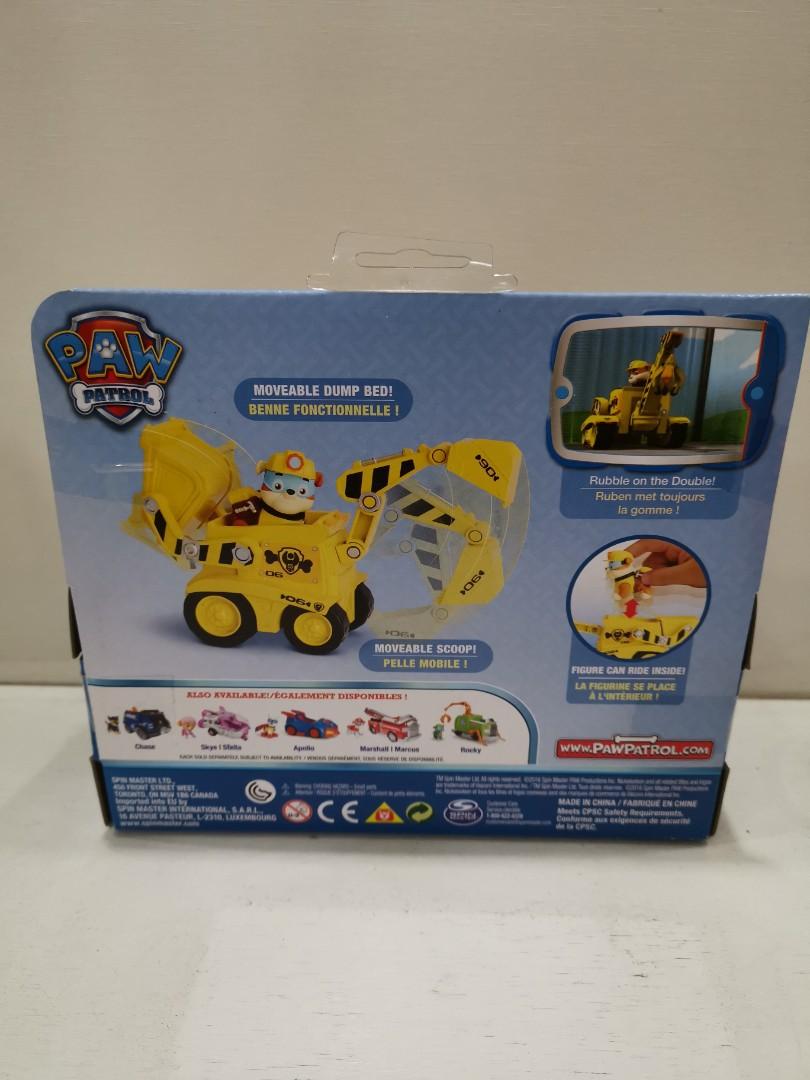Paw patrol shop rubble dump truck
