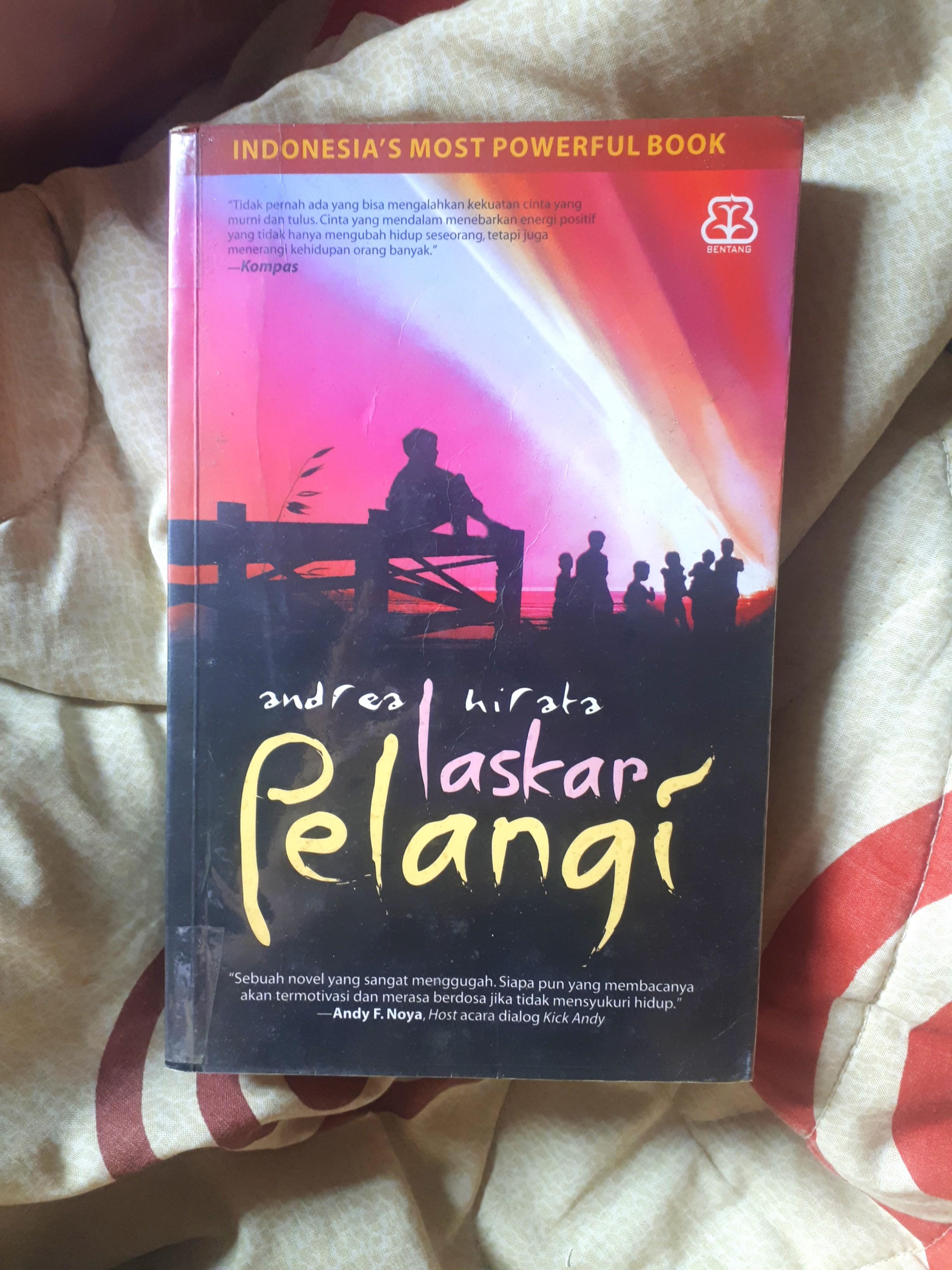 Resensi Novel Laskar Pelangi Karya Andrea Hirata Pigura