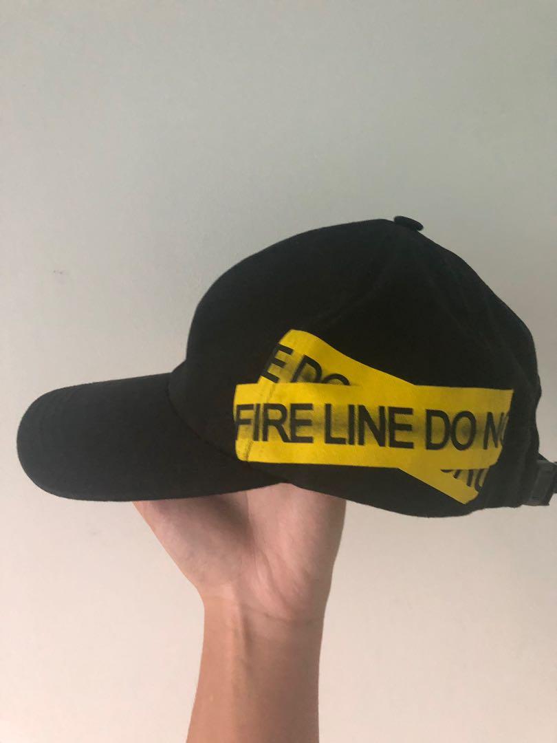 Off White Firetape Cap, Men's Fashion, Watches & Accessories, Caps ...