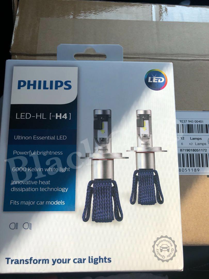 Philips Ultinon Essential H4 Led Car Accessories Accessories On Carousell