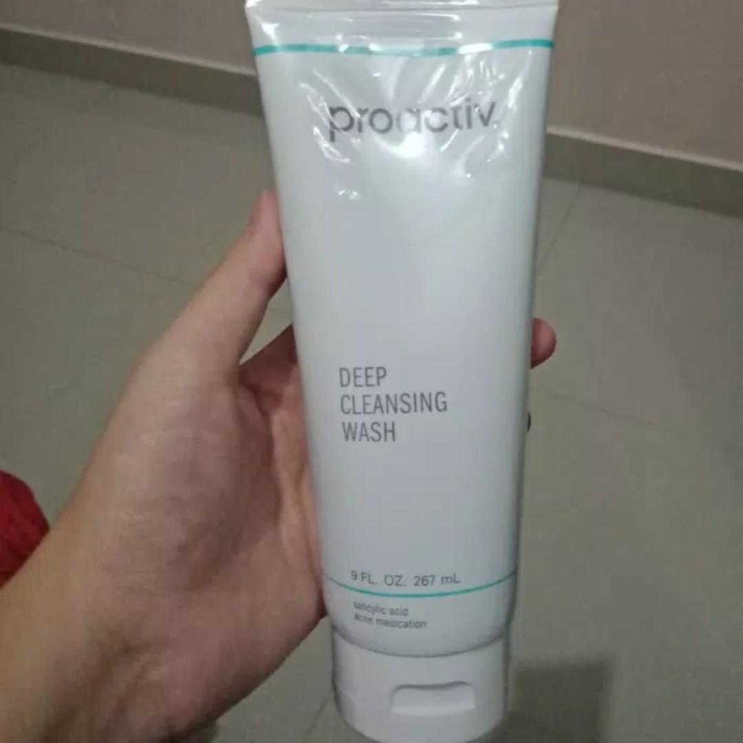 deep cleansing wash