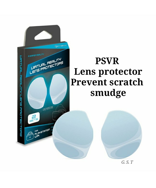 PSVR Lens Protectors Hyperkin prevent scratches, Video Gaming, Gaming