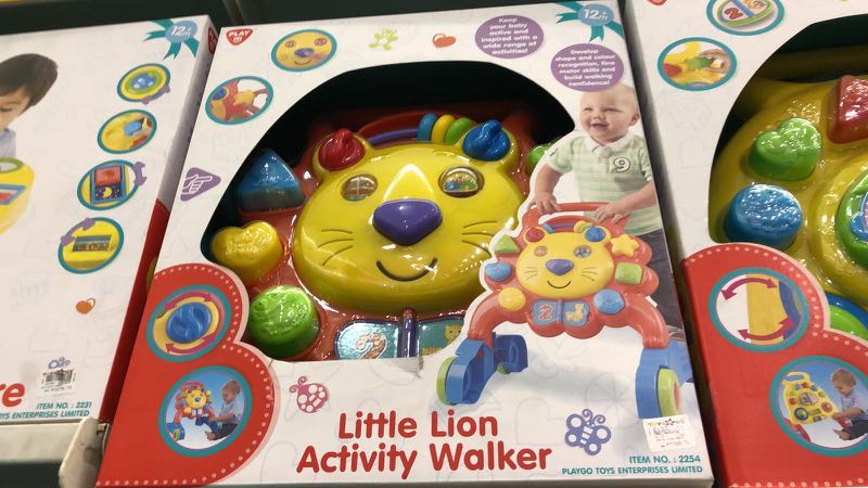 little lion activity walker