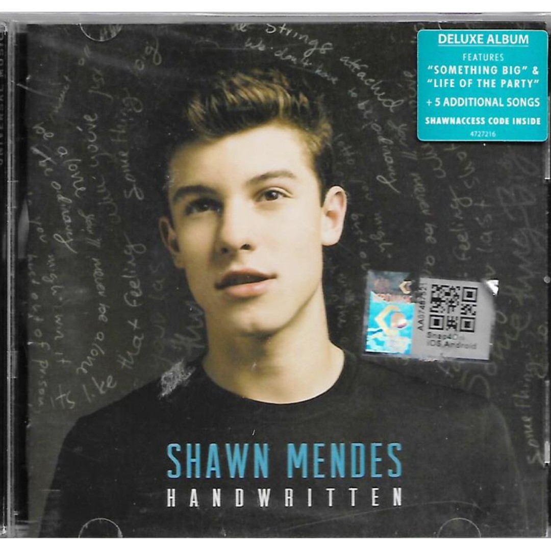 Shawn Mendes Handwritten Deluxe Album Cd Music Media Cd S Dvd S Other Media On Carousell