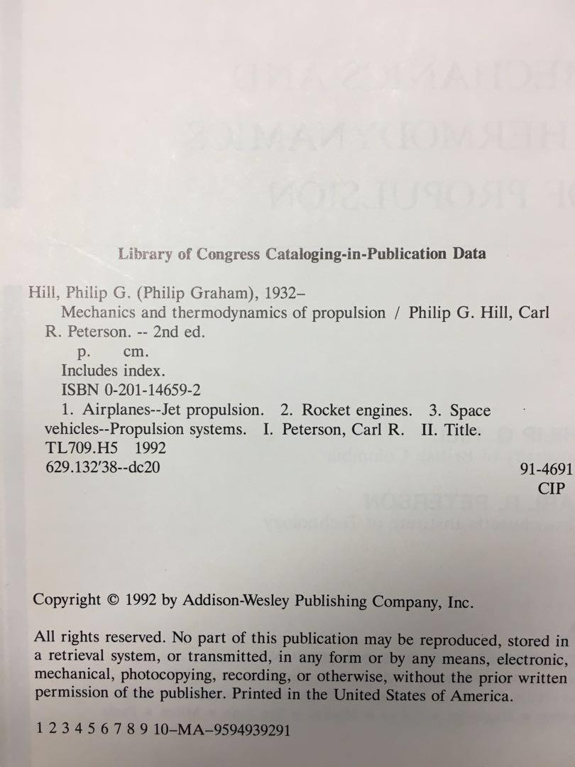 THERMODYNAMICS BOOK FOR AEROSPACE ENGINEERING visual data 3