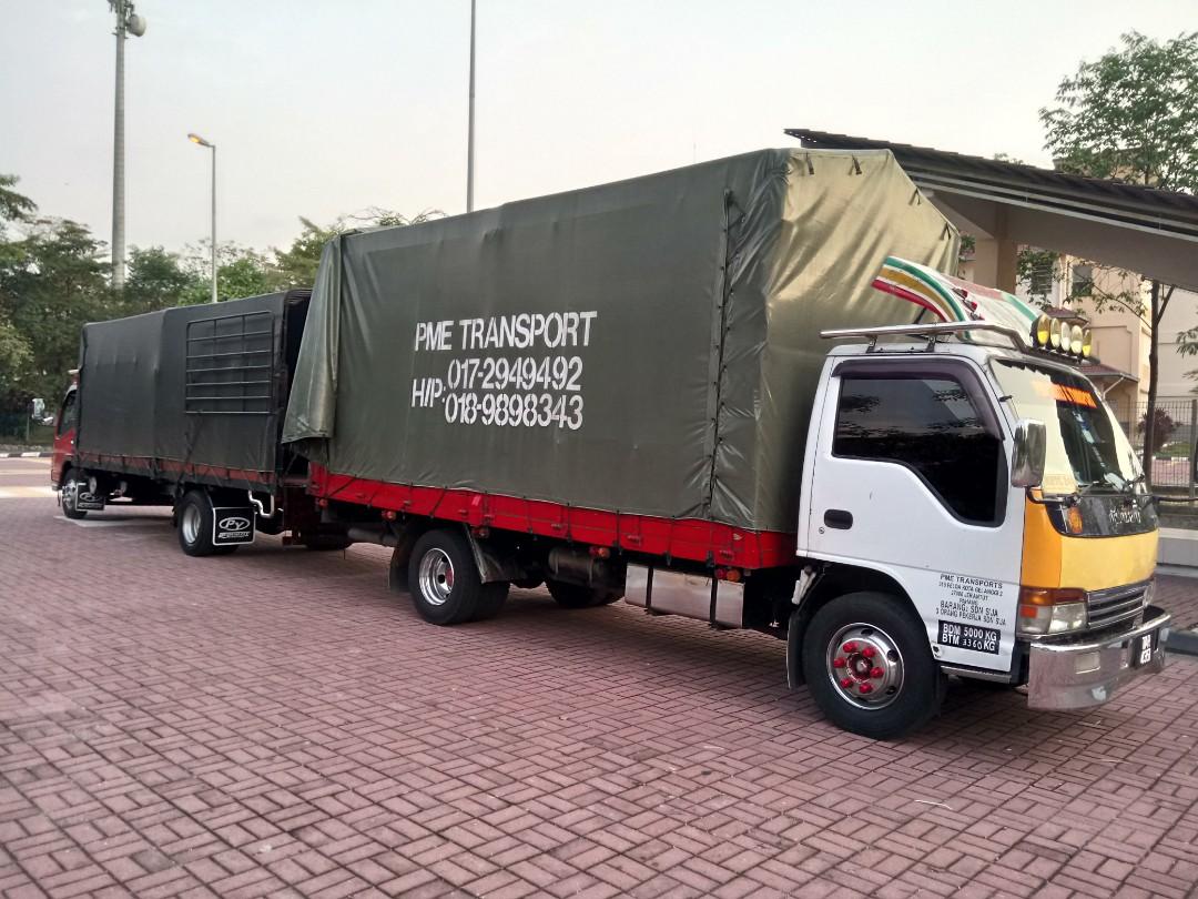 Transport lori 1,3,5 tan kargo & box services 1 malaysia, Services