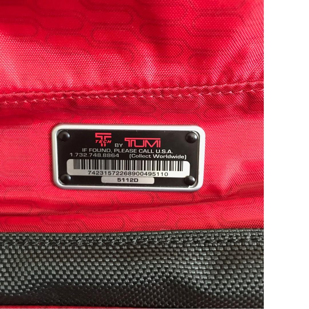 TUMI Tech 5112D Expandable Laptop Notebook Computer Messenger Bag