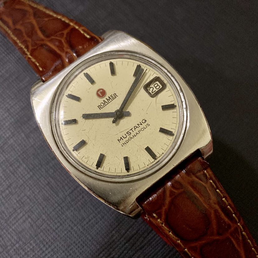 Roamer mustang watch store