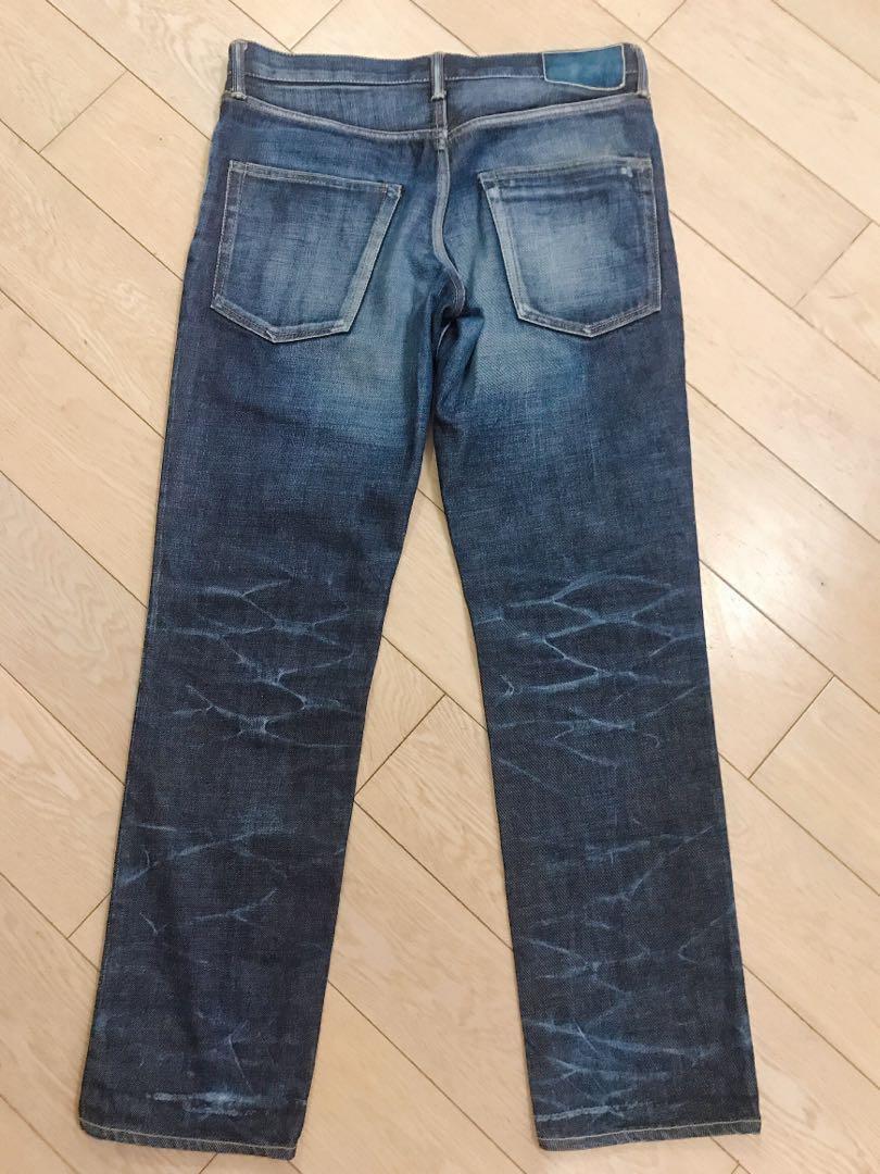 Visvim Social Sculpture Denim Jean 03NW?洗水牛仔褲, 男裝, 褲 