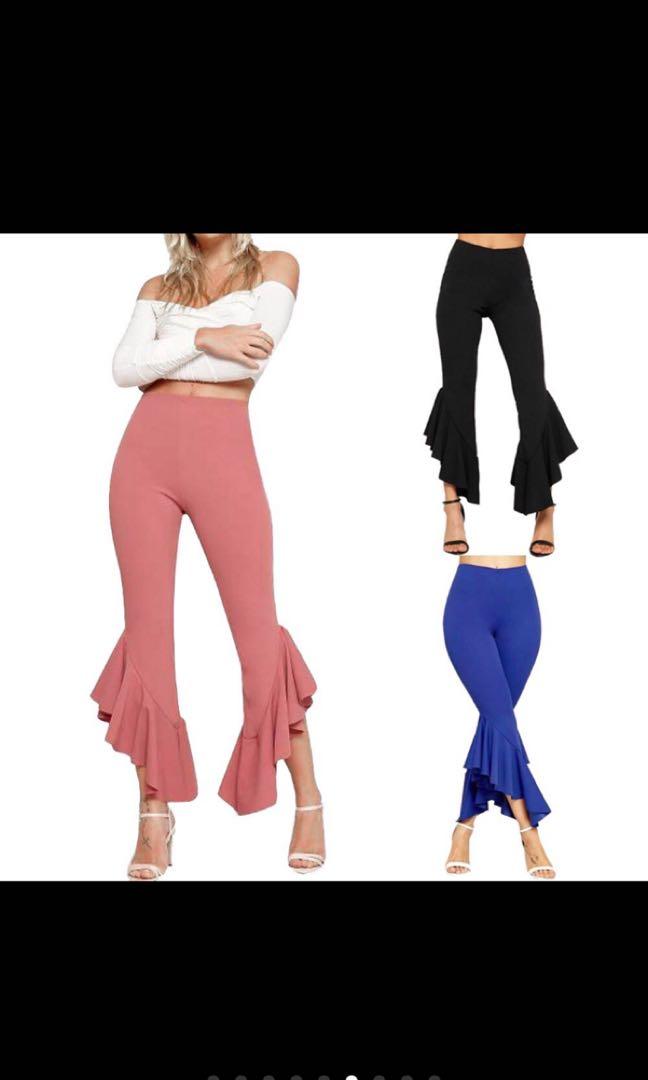 boho hippie high waisted pants