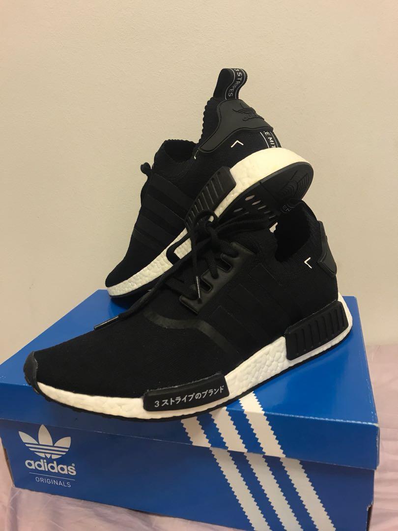 adidas originals nmd r1 japan black