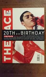 The Face UK Lifestyle Magazine 20th Birthday Issue May 2000