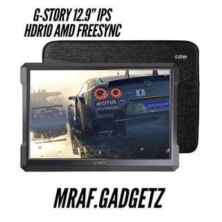 NEW] G-Story 12.9inch HDR10 2K display Portable Monitor for PS4 XBOX SWITCH  PC, Computers & Tech, Parts & Accessories, Monitor Screens on Carousell