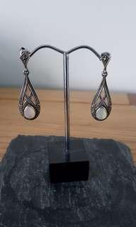 Fuse Silver Marcasite earring